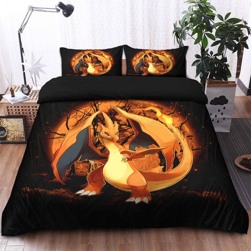 Charizard Mega Y Moonlight Bedding Set