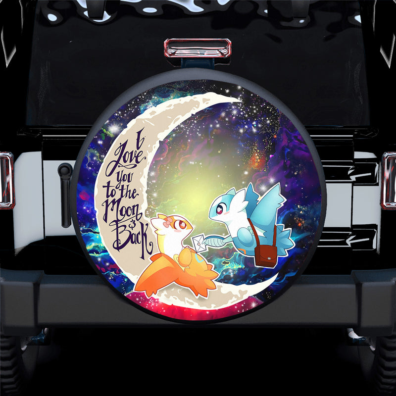 Pokemon Couple Latios Latias Love You To The Moon Galaxy Spare Tire Covers Gift For Campers Nearkii