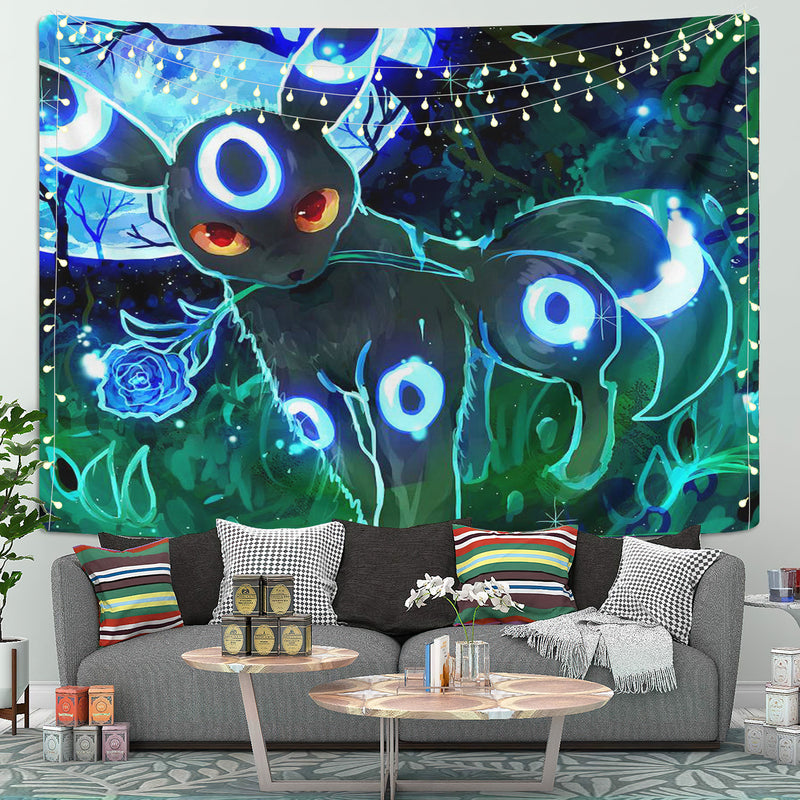 Pokemon Umbreon Tapestry Room Decor Nearkii