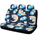 Pooh With Moon Car Back Seat Covers Decor Protectors Nearkii
