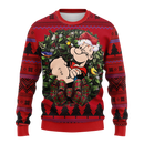 Popeye Art Noel Mc Ugly Christmas Sweater Thanksgiving Gift Nearkii