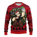 Popeye Holding Spinach Can Noel Mc Ugly Christmas Sweater Thanksgiving Gift Nearkii