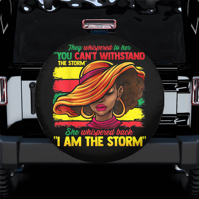 Proud Black African American Spare Tire Cover Gift For Campers Nearkii
