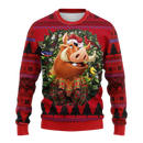 Pumba Lion King Noel Mc Ugly Christmas Sweater Thanksgiving Gift Nearkii