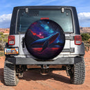 Night Sky Full Of Star Blue Whale Ocean Jeep Car Spare Tire Cover
