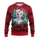 Queen Elsa Frozen 2 Noel Mc Ugly Christmas Sweater Thanksgiving Gift Nearkii