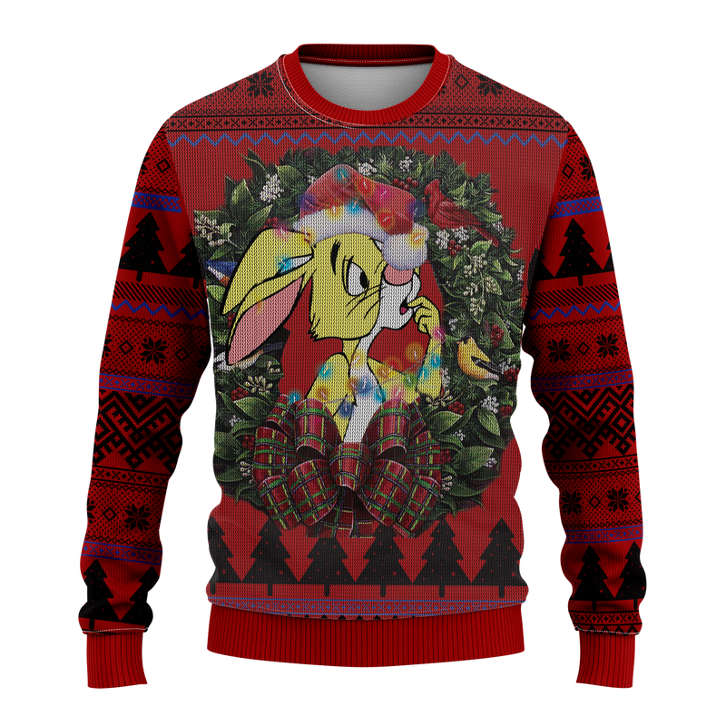 Rabitt Mc Ugly Christmas Sweater Thanksgiving Gift Nearkii