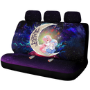 Ram And Rem Rezero Love You To The Moon Galaxy Premium Custom Car Back Seat Covers Decor Protectors Nearkii