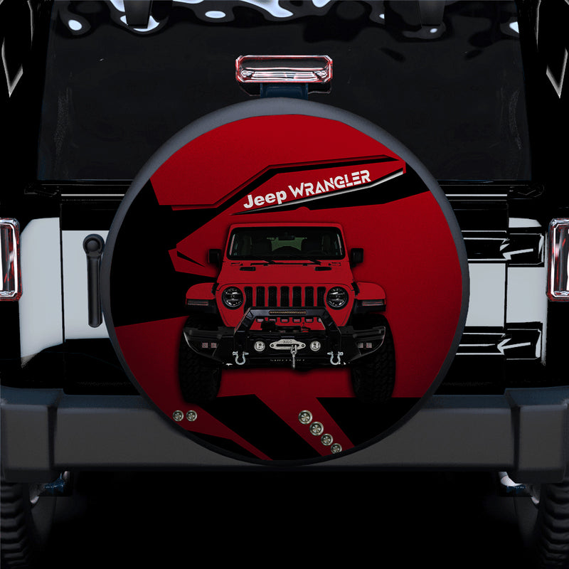 Red Jeep Car Spare Tire Covers Gift For Campers Nearkii