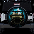 Rick And Morty Moonlight Halloween Jeep Funny Car Spare Tire Covers Gift For Campers Nearkii