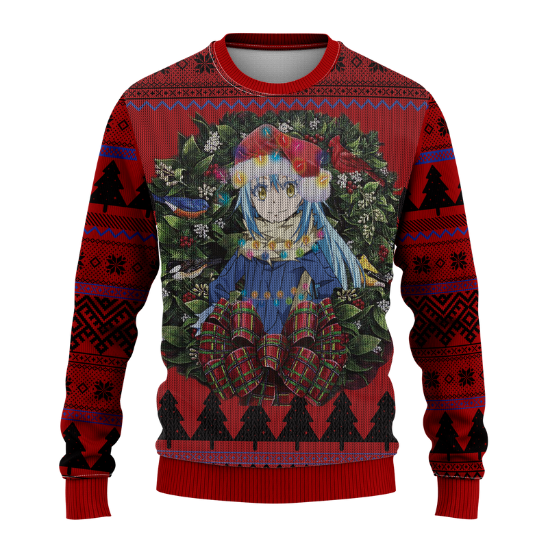 Rimuru Mc Ugly Christmas Sweater Thanksgiving Gift Nearkii