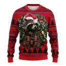 Rocket Racoon Noel Mc Ugly Christmas Sweater Thanksgiving Gift Nearkii
