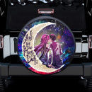 SAO Sword Art Online Asuna Kirito Love You To The Moon Galaxy Spare Tire Covers Gift For Campers Nearkii