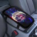 SAO Sword Art Online Asuna Kirito Love To Moon Back Galaxy Premium Custom Armrest Center Console Cover Car Accessories Nearkii