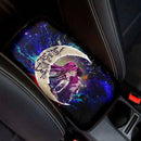 SAO Sword Art Online Asuna Kirito Love To Moon Back Galaxy Premium Custom Armrest Center Console Cover Car Accessories Nearkii