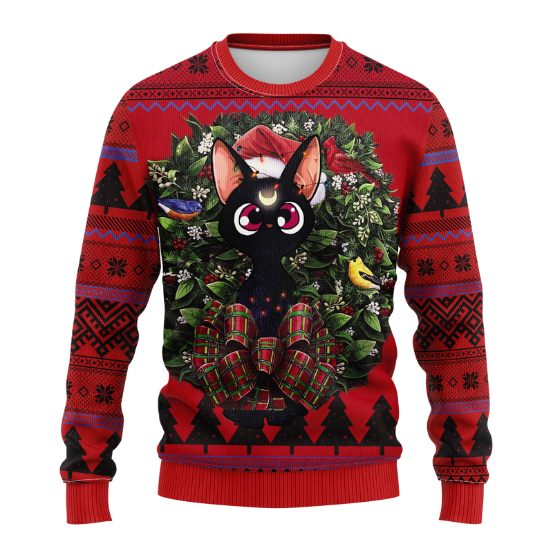 Sailor Cat Noel Mc Ugly Christmas Sweater Thanksgiving Gift Nearkii