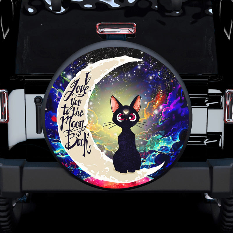 Sailor Moon Cat Love You To The Moon Galaxy Spare Tire Covers Gift For Campers Nearkii