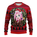Sakura Naruto Noel Mc Ugly Christmas Sweater Thanksgiving Gift Nearkii