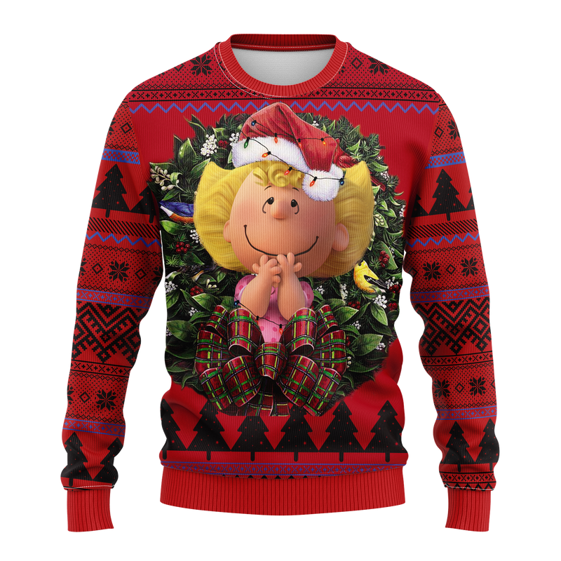 Sally Brown Snoopy Noel Mc Ugly Christmas Sweater Thanksgiving Gift Nearkii