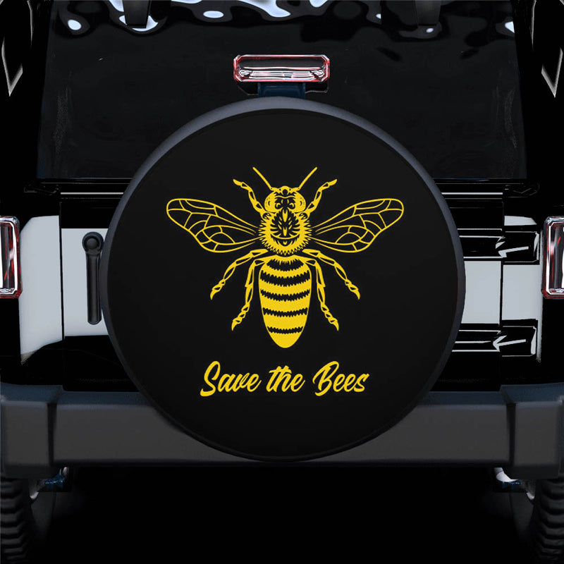 Save the Bees Car Spare Tire Gift For Campers Nearkii