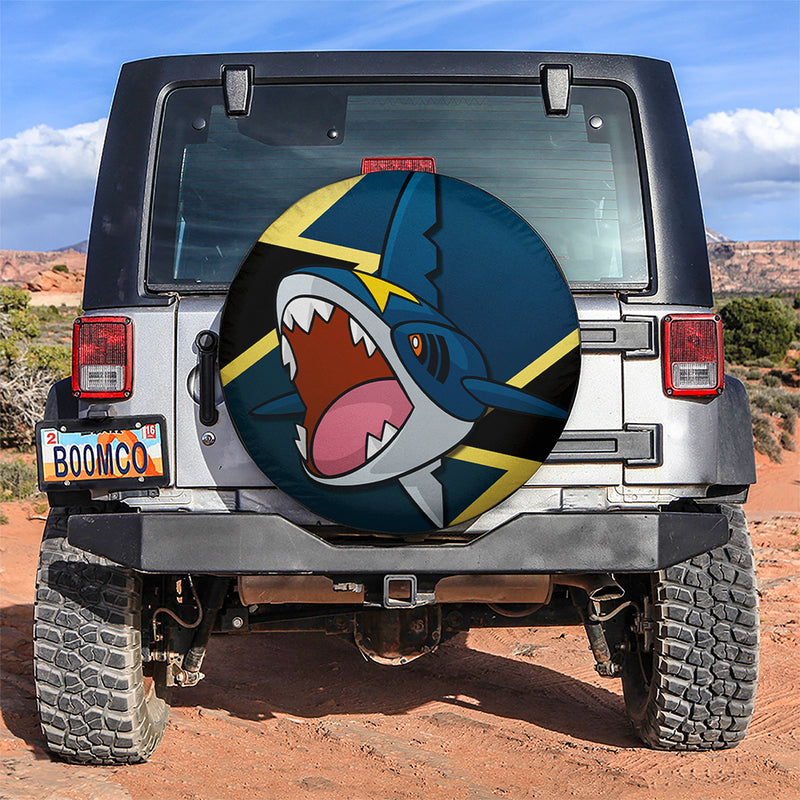 Sharpedo Pokemon Car Spare Tire Covers Gift For Campers Nearkii