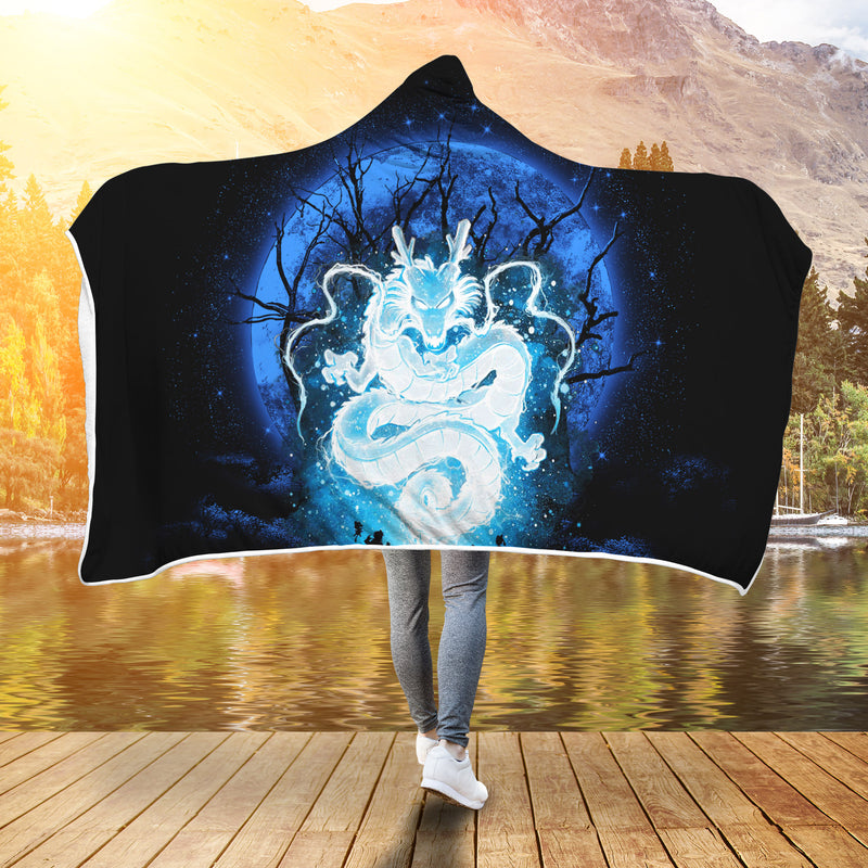 Shenron Dragon Ball Moonlight Economy Hooded Blanket Nearkii