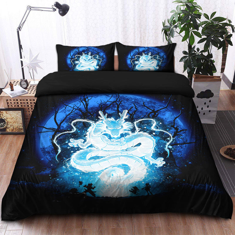 Dragon Ball Shenron Moonlight Bedding Set Duvet Cover And 2 Pillowcases Nearkii