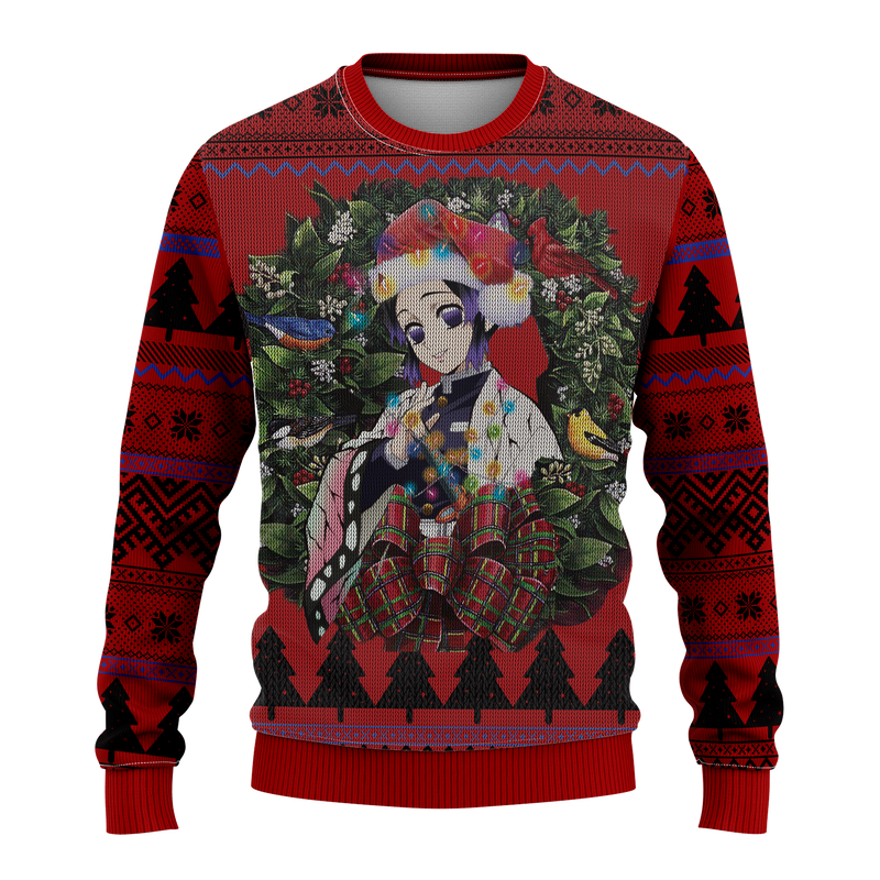 Shinobu Mc Ugly Christmas Sweater Thanksgiving Gift Nearkii