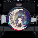 Shinobu Demon Slayer Love You To The Moon Galaxy Spare Tire Covers Gift For Campers Nearkii