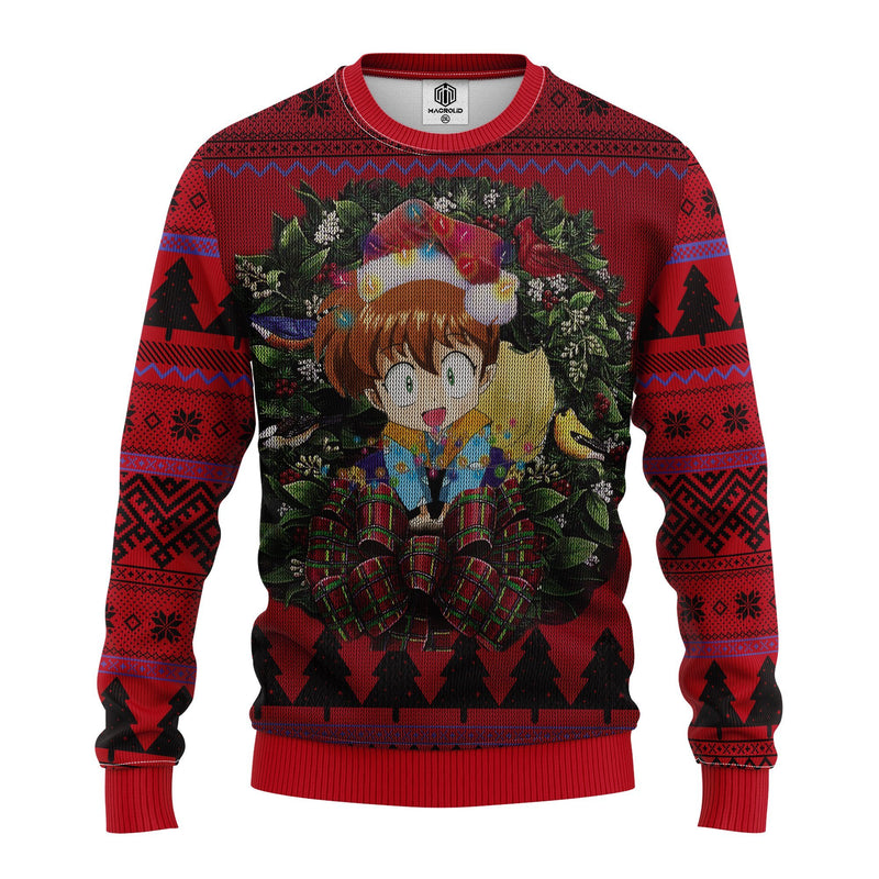 Shippo Inuyasha Mc Ugly Christmas Sweater Thanksgiving Gift Nearkii