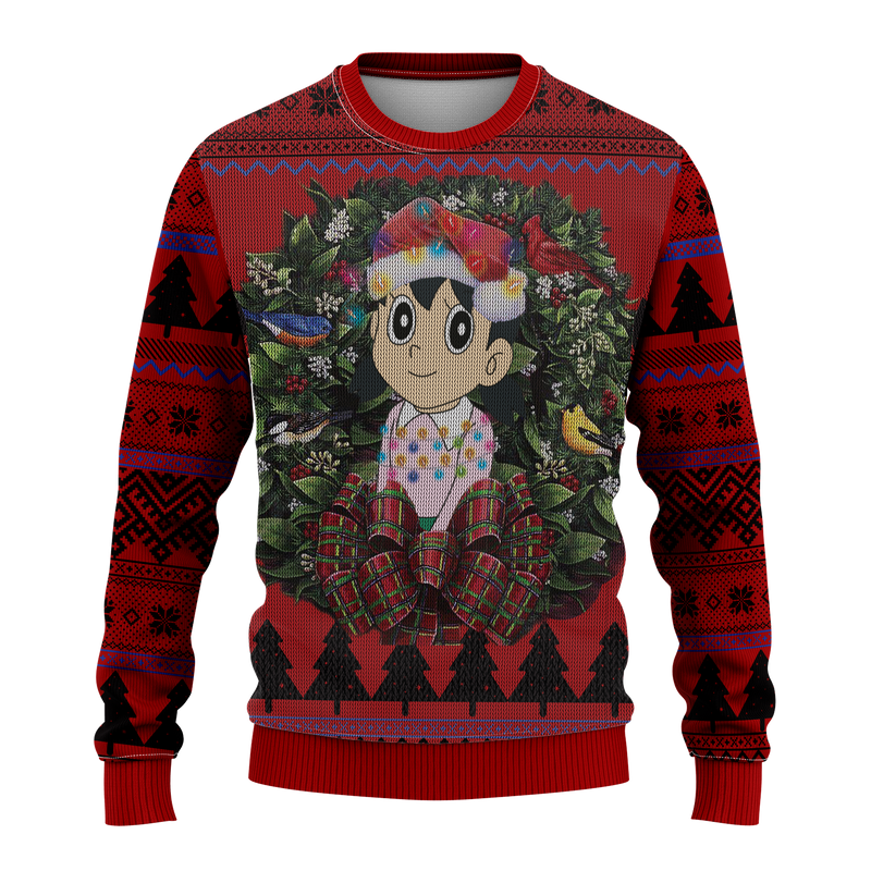 Shizuka Doraemon Mc Ugly Christmas Sweater Thanksgiving Gift Nearkii