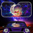 Skitty And Jigglypuff Pokemon Love You To The Moon Galaxy Car Auto Sunshades Nearkii