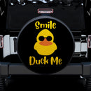 Smile Duck Me Car Spare Tire Covers Gift For Campers Nearkii