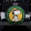 Snoopy I Used To Be A Beagle Car Spare Tire Covers Gift For Campers Nearkii