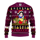 Snow White Ugly Christmas Sweater Purple Pink Amazing Gift Idea Thanksgiving Gift Nearkii