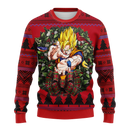 Son Goku Super Saiyan 2 Noel Mc Ugly Christmas Sweater Thanksgiving Gift Nearkii