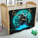 Spider Man Black Suit No Way Home Moonlight Quilt Blanket Nearkii