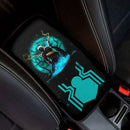 Spider Man Black Suit No Way Home Moonlight Premium Custom Armrest Center Console Cover Car Accessories Nearkii
