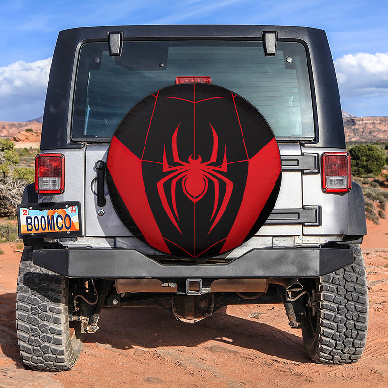 Spider Man Red Spider Car Spare Tire Covers Gift For Campers Nearkii