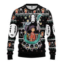 Spirited Away Ghibli Ugly Christmas Sweater Amazing Gift Idea Thanksgiving Gift