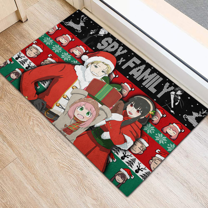 Spy x Family Christmas Doormat Home Decor
