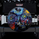 Starry Night Hogwarts Castle Car Spare Tire Cover Gift For Campers Nearkii