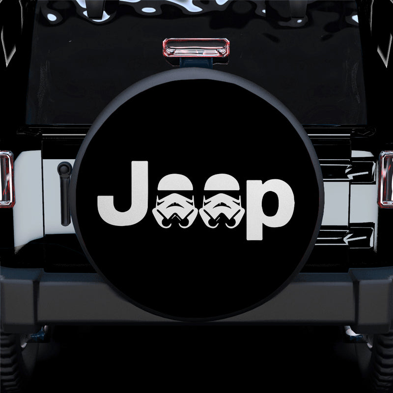 Star Wars Double Stormtrooper Head Jeep Car Spare Tire Covers Gift For Campers Nearkii