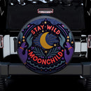 Stay Wild, Moon Child Mystic Car Spare Tire Cover Gift For Campers Nearkii