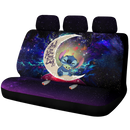 Stitch Hold Baby Yoda Love You To The Moon Galaxy Premium Custom Car Back Seat Covers Decor Protectors Nearkii