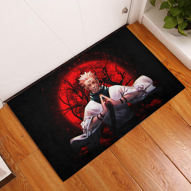 Sukuna Jujutsu Kaisen Moonlight Door Mats Home Decor