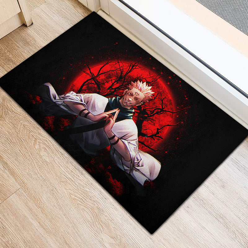 Sukuna Jujutsu Kaisen Moonlight Door Mats Home Decor