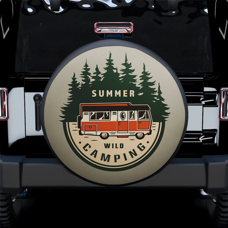 Summer Camping Jeep Car Spare Tire Cover Gift For Campers Nearkii