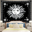 Sun Moon Mandala Tapestry Room Decor Nearkii