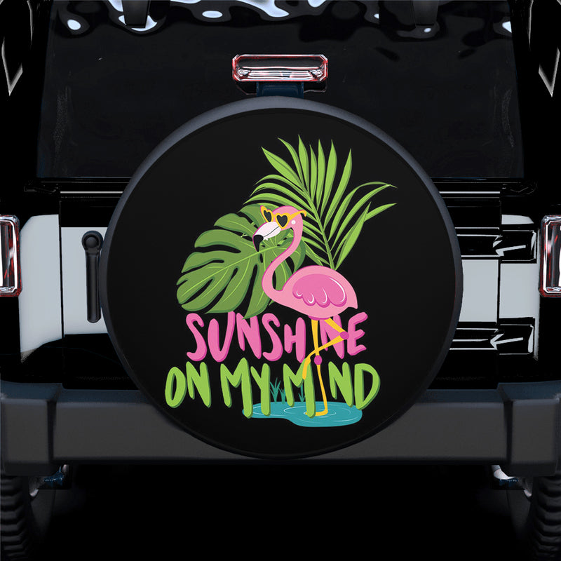 Sunshine On My Mind Car Spare Tire Gift For Campers Nearkii